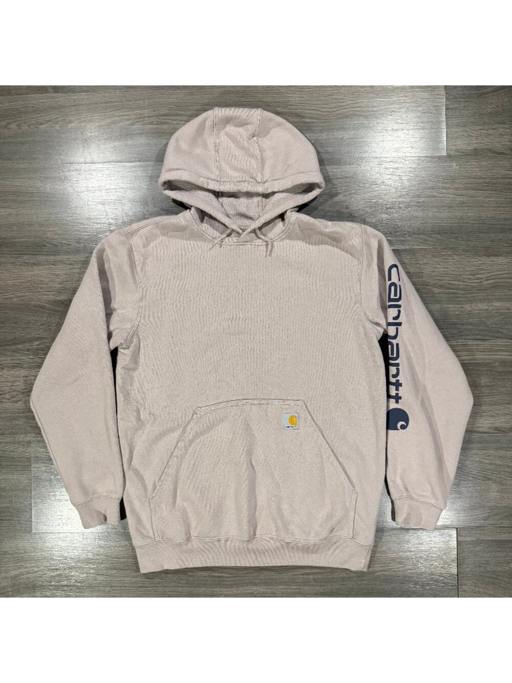 Carhartt Men's Loose Fit Midweight Logo Hoodie - Mauve